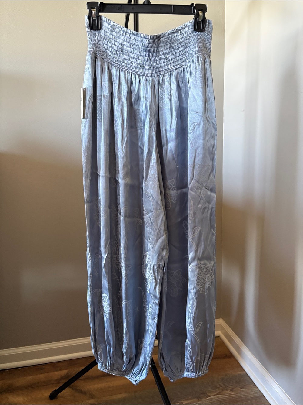 NWT Anthropologie Size Small Light Blue Soft Pull on Pants